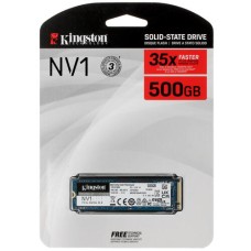 SSD диск M.2 500Gb Kingston NV1 2280, PCI-E x4, NVMe [SNVS/500G]