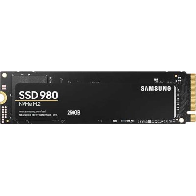 SSD диск M.2 250ГБ SAMSUNG 980 2280, PCI-E x4, NVMe [MZ-V8V250BW]