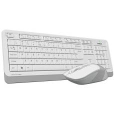 Комплект (клавиатура+мышь) A4 Fstyler FG1010, белый/серый, [FG1010 WHITE]