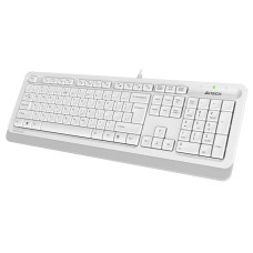 Комплект (клавиатура+мышь) A4 Fstyler F1010, проводной, белый/серый, F1010 WHITE
