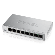 Коммутатор ZyXEL GS1200-8 Smart 8-port GbE Web Managed Switch, 60W, VLAN, IGMP, QoS, Link Aggregatio