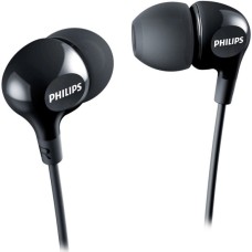 Наушники вкладыши Philips  1.2м черный проводные (в ушной раковине) [SHE3550BK]