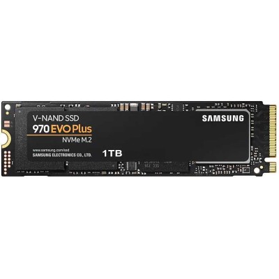 SSD диск M.2 1ТБ SAMSUNG 970 EVO Plus PCI-E x4, NVMe [MZ-V7S1T0BW]