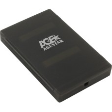 Внешний корпус для HDD/SSD AGESTAR SUBCP1, черный [SUBCP1]