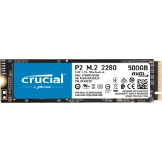 SSD диск M.2 500GB Crucial P2 2280, PCI-E x4, NVMe [CT500P2SSD8]