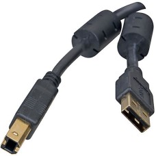 Кабель USB 2.0 Pro Cablexpert CCP-USB2-AMAM-6, AM/AM, 1.8м, экран, черный, пакет [14795]