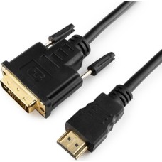 Кабель Cablexpert HDMI - DVI 1.8 метров, черный [CC-HDMI-DVI-6]