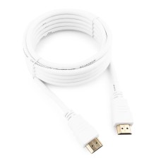 Кабель Cablexpert HDMI - HDMI 1.8м метров v1.4, белый [CC-HDMI4-W-6]