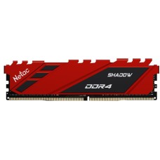 Модуль памяти DDR4 Netac Shadow Red 16GB 3200MHz [NTSDD4P32SP-16R]