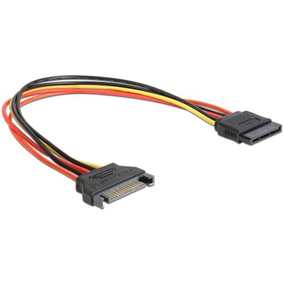 Удлинитель кабеля питания SATA 50 см,15-pin M/F [CC-SATAMF-02]