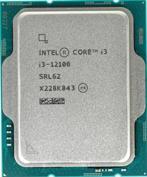 Процессор Intel Core i3-12100 Soc-1700 3.3GHz OEM