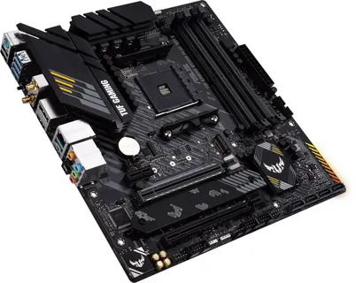 Материнская плата ASUS TUF GAMING B550M-PLUS, AM4, AMD B550, 4xDDR4, 4xSATA, 2xM.2, 1xPCIe 4.0 x16, 1xPCIe 3.0 x16, 1xPCIe x1, 1xHDMI, 1xDP, 1x 2.5Gb LAN, 4xUSB-A 3.2 Gen 1, 1xUSB-A 3.2 Gen 2, 2xUSB-A 2.0, 1xUSB-C 3.2 Gen 2, 5x3.5 мм, 7.1, mATX