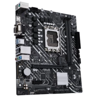 Материнская плата ASUS PRIME H610M-D D4, LGA 1700, Intel H610, 2xDDR4, 4xSATA, 1xM.2, 1xPCIe 4.0 x16, 1xPCI, 1xHDMI, 1xVGA, 1x 1Gb LAN, 2xUSB-A 2.0, 2xUSB-A 3.2 Gen 1, 3x3.5 мм, 7.1, mATX