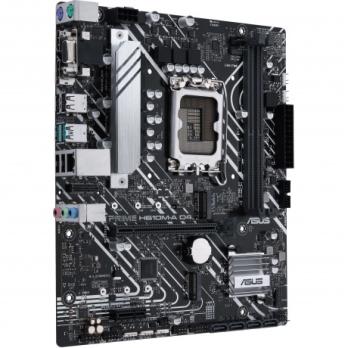 Материнская плата ASUS PRIME H610M-A D4-CSM, LGA 1700, Intel H610, 2xDDR4, 4xSATA, 2xM.2, 1xPCIe 4.0 x16, 1xPCIe x1, 1xDP, 1xD-Sub, 1xHDMI, 1x 1Gb LAN, 4xUSB-A 2.0, 2xUSB-A 3.2 Gen 1, 7.1, mATX
