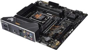 Материнская плата ASUS TUF GAMING B660M-PLUS WIFI, LGA 1700, Intel B660, 4xDDR5, 4xSATA, 2xM.2, 1xPCIe 5.0 x16, 1xPCIe 3.0 x4, 1xPCIe x1, 1xDP, 1xHDMI, 1x 2.5Gb LAN, 4xUSB-A 3.2 Gen 2, 1xUSB-A 3.2 Gen 1, 2xUSB 2.0, 1xUSB-C 3.2 Gen 2x2, 5x3.5 мм, 7.1