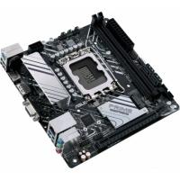 Материнская плата ASUS PRIME H610I-PLUS D4-CSM, LGA 1700, Intel H610, 2xDDR4, 4xSATA, 1xM.2 PCIe 3.0 x4, 1xPCIe 4.0 x16, 1xHDMI, 1xDP, 1xVGA, 2xUSB-A 3.2 Gen 1, 2xUSB-A 2.0, 1x 1Gb LAN, 3x3.5 мм, 7.1, Mini-ITX