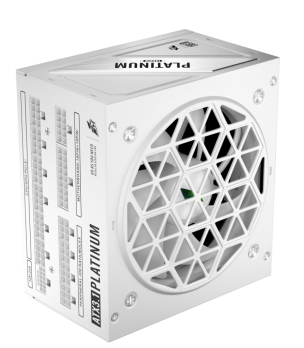 Блок питания 1STPLAYER NGDP PLATINUM 1300W White / ATX3.0, APFC, 80 PLUS Platinum, LLC+DC-DC, full Japan solid-state caps, 120mm fan, full modular / HA-1300BA3-WH