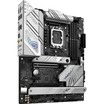 Материнская плата ASUS ROG STRIX B760-A GAMING WIFI, LGA 1700, Intel B760, 4xDDR5, 4xSATA, 3xM.2, 1xPCIe 5.0 x16, 1xPCIe 3.0 x4, 1xHDMI, 1xDP, 1x 2.5Gb LAN, 1xUSB-A 3.2 Gen 2, 2xUSB-A 3.2 Gen 1, 4xUSB 2.0, 5x3.5 мм, 7.1, Standard-ATX
