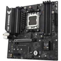 Материнская плата ASUS TUF GAMING A620M-PLUS WIFI, AM5, AMD A620, 4xDDR5, 4xSATA, 2xM.2, 1xPCIe 4.0 x16, 2xPCIe x1, 2xDP, 1xHDMI, 1x 2.5Gb LAN, 4xUSB-A 2.0, 2xUSB-A 3.2 Gen 1, 3x3.5 мм, 7.1, mATX