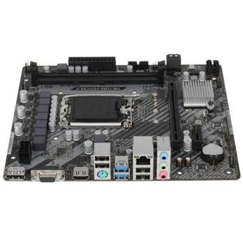 Материнская плата ASRock H610M-HDV/M.2 R2.0, LGA 1700, Intel H610, 2xDDR4, 4xSATA, 1xM.2, 1xPCIe 4.0 x16, 1xPCIe x1, 1xDP, 1xHDMI, 1xVGA, 1x 1Gb LAN, 2xUSB-A 3.2 Gen 1, 4xUSB 2.0, 3x3.5 мм, 7.1, mATX