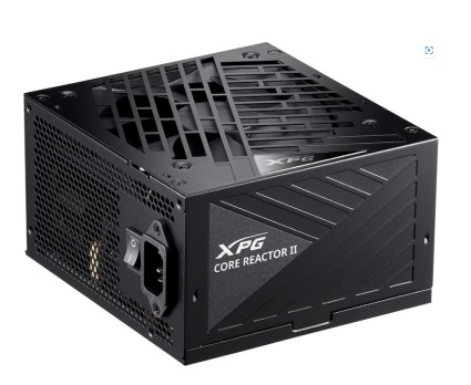 Блок питания XPG CORE REACTOR II 1000 (ATX 3.1 1000W, Full Modular, PWM 135mm FDB fan, Active PFC, DC to DC,Half-Bridge & LLC converter, 80+ GOLD,  all Japanese capasitors)