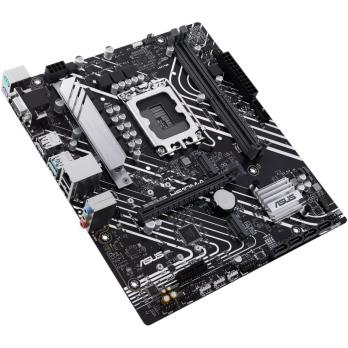 Материнская плата ASUS PRIME H610M-A-CSM, LGA 1700, Intel H610, 2xDDR5, 4xSATA, 2xM.2 PCIe 3.0 (x2, x4), 1xPCIe 4.0 x16, 1xPCIe x1, 1xHDMI, 1xDP, 1xVGA, 2xUSB-A 3.2 Gen 2, 4xUSB-A 2.0, 1x 1Gb LAN, 3x3.5 мм, 7.1, mATX