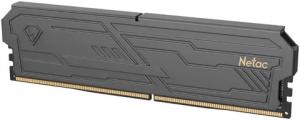 Оперативная память Netac Shadow III, DDR4, 16GB (2x8GB), 3200 MHz, CL16, с радиатором, чёрный