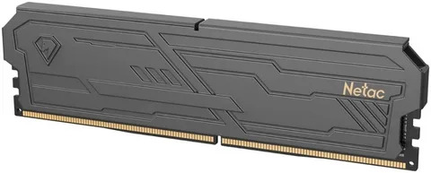 Оперативная память Netac Shadow III, DDR4, 16GB (2x8GB), 3200 MHz, CL16, с радиатором, чёрный