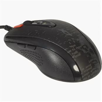 Мышь проводная A4Tech F5 черный, 3000 dpi, USB, кнопки - 7