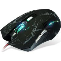 Мышь проводная Crown Gaming CMXG-600 черный, 2200 dpi, USB, кнопки - 6