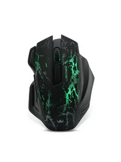 Мышь проводная Crown Gaming CMXG-601 черный, 1800 dpi, USB, кнопки - 7