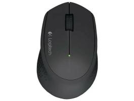 Мышь беспроводная Logitech M280 черный, 1000 dpi, радиоканал, USB, кнопки - 3