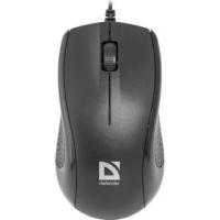 Мышь проводная Defender Optimum MB-160 черный, 1000 dpi, USB, кнопки - 3