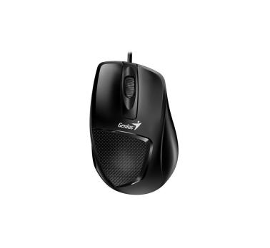Мышь проводная Genius DX-150X черный, 1000 dpi, USB, кнопки - 3