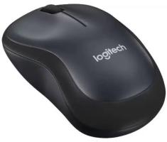 Мышь беспроводная Logitech M220 SILENT черный/серый, 1000 dpi, радиоканал, USB, кнопки - 3