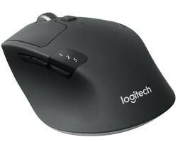 Мышь беспроводная Logitech M720 Triathlon черный, 1000 dpi, радиоканал, Bluetooth, USB, кнопки - 8