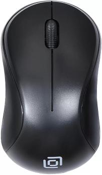 Мышь беспроводная Oklick 605SW черный, 1200 dpi, радиоканал, USB, кнопки - 3