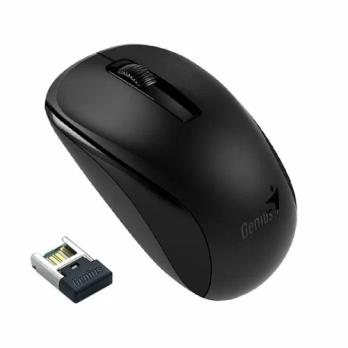 Мышь беспроводная Genius NX-7005 черный, 1200 dpi, радиоканал, USB, кнопки - 3