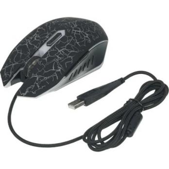 Мышь проводная Oklick 905G INVASION черный, 3200 dpi, USB, кнопки - 6