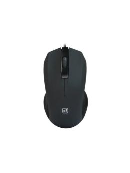 Мышь проводная Defender MM-310 черный, 1000 dpi, USB, кнопки - 3