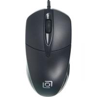 Мышь проводная Oklick 275M черный, 1000 dpi, USB, кнопки - 3