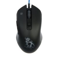 Мышь проводная Defender Sky Dragon GM-090L черный, 3200 dpi, USB, кнопки - 6