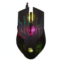 Мышь проводная A4Tech Bloody Q51 черный, 3200 dpi, USB, кнопки - 8