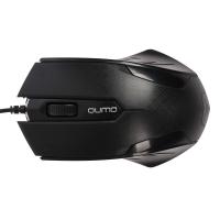 Мышь проводная Qumo Office M14 черный, 1000 dpi, USB, кнопки - 3