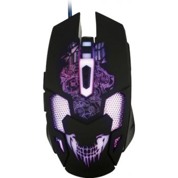 Мышь проводная Qumo Annihilator M04 черный, 3200 dpi, USB, кнопки - 6