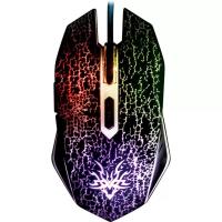Мышь проводная Qumo BlackOut M03 черный, 3200 dpi, USB, кнопки - 6