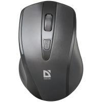 Мышь беспроводная Defender Datum MM-265 черный, 1600 dpi, радиоканал, USB, кнопки - 4
