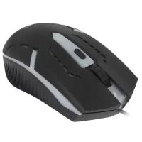Мышь проводная Defender Flash MB-600L черный, 1200 dpi, USB, кнопки - 4