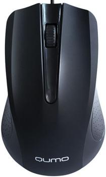 Мышь проводная Qumo Office Union M66 черный, 1000 dpi, USB, кнопки - 3