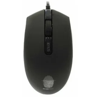 Мышь проводная Qumo Pretender M53 черный, 3200 dpi, USB, кнопки - 4
